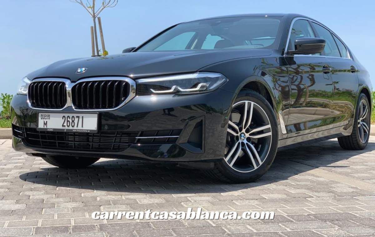 BMW 5 Series one way rental Morocco — luxury sedan intercity hire