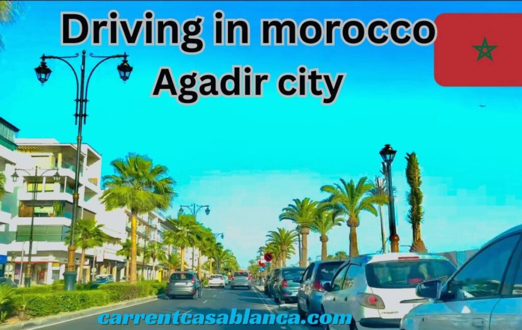 Driving in Morocco Agadir City 