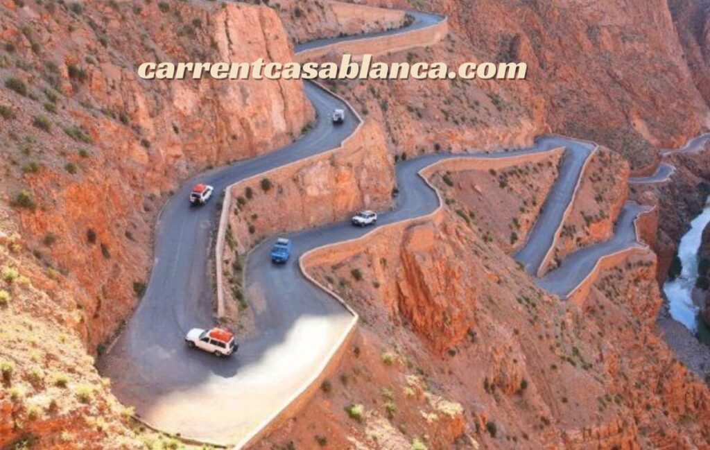 Scenic view of Tizi n’Tichka, one of the best roads to drive in Morocco
