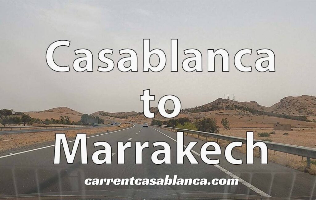 driving in morocco tips - casablanca morocco